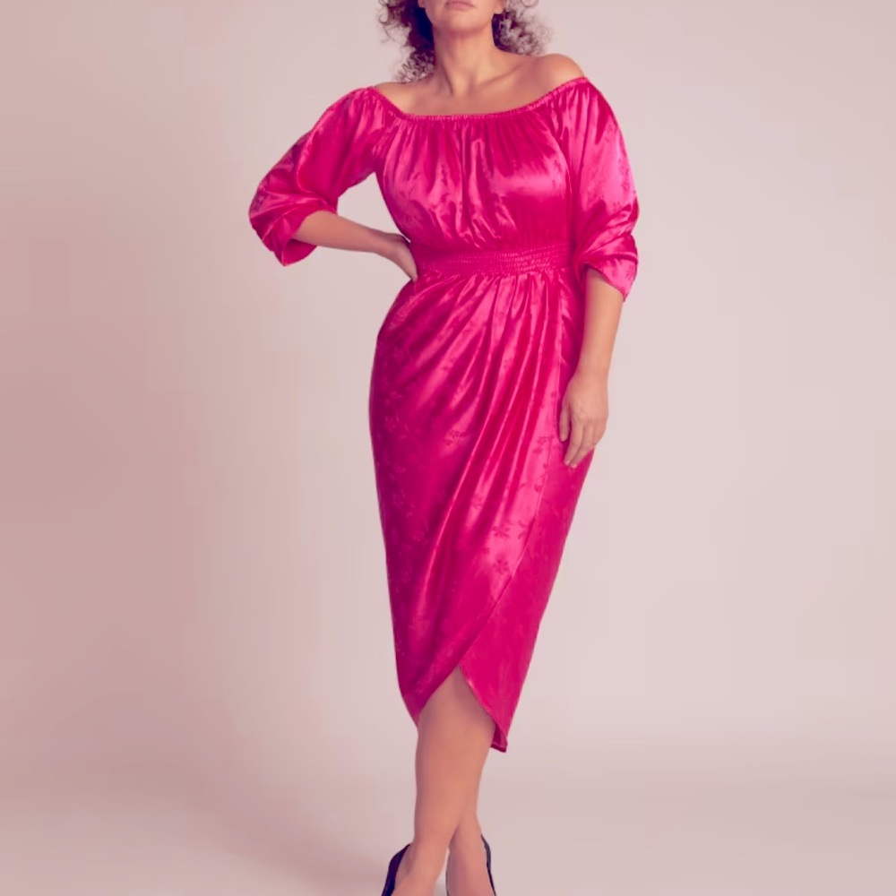 Brittney Dress | Pink × 1
